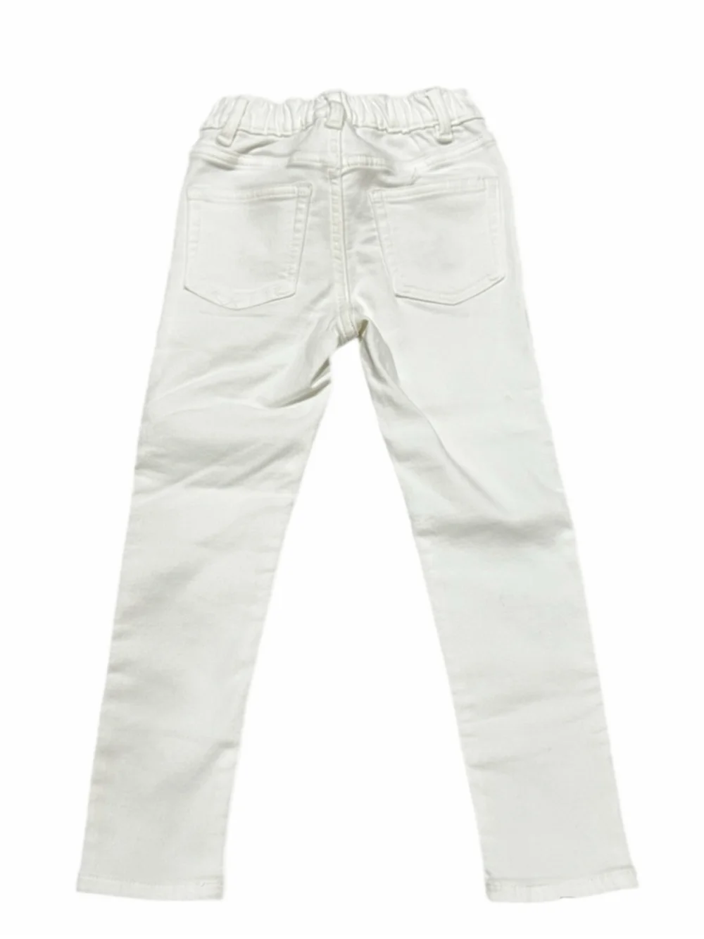 NWT Crewcuts girls white skinny jeans size 5